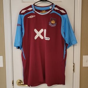WEST HAM UNITED 2007-2008 ORIGINAL JERSEY
